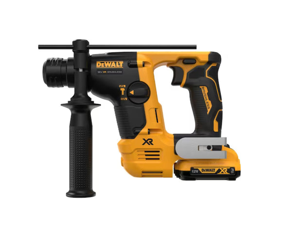 Dewalt DCH072L2 12V XR Brushless SDS Plus Hammer Drill 2x 3ah batteries