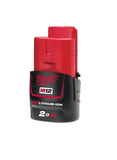 Milwaukee - M12B2 M12 12V Red Lithium-ion 2.0Ah Battery