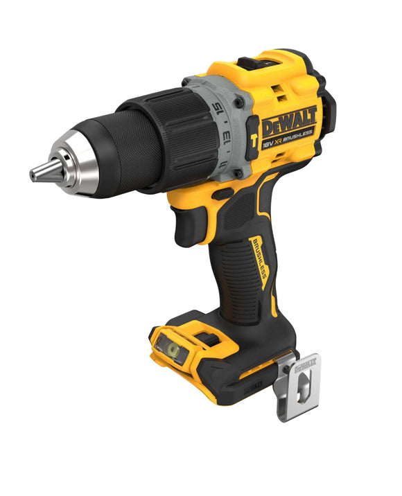 DeWalt DCD805N 18V XR Brushless Powerstack Combi Hammer Drill Body Only