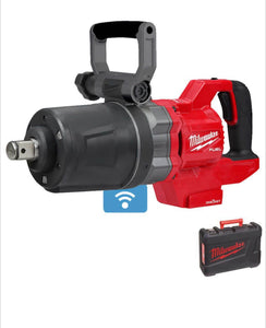 MILWAUKEE M18ONEFHIWF1DS-0C M18 ONE KEY FUEL HIGH-TORQUE D-HANDLE 1" IMPACT WRENCH WITH FRICTION RING & SHORT ANVIL