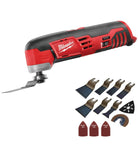 Milwaukee - C12MT-0 M12 12V Sub Compact Multi-Tool With 39 Pieces Accessories Set